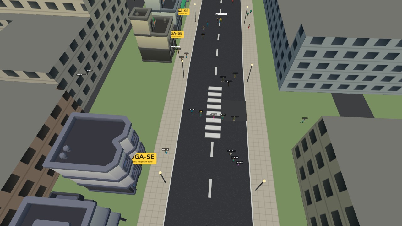 Avenida Paulista em 3D, vista aérea